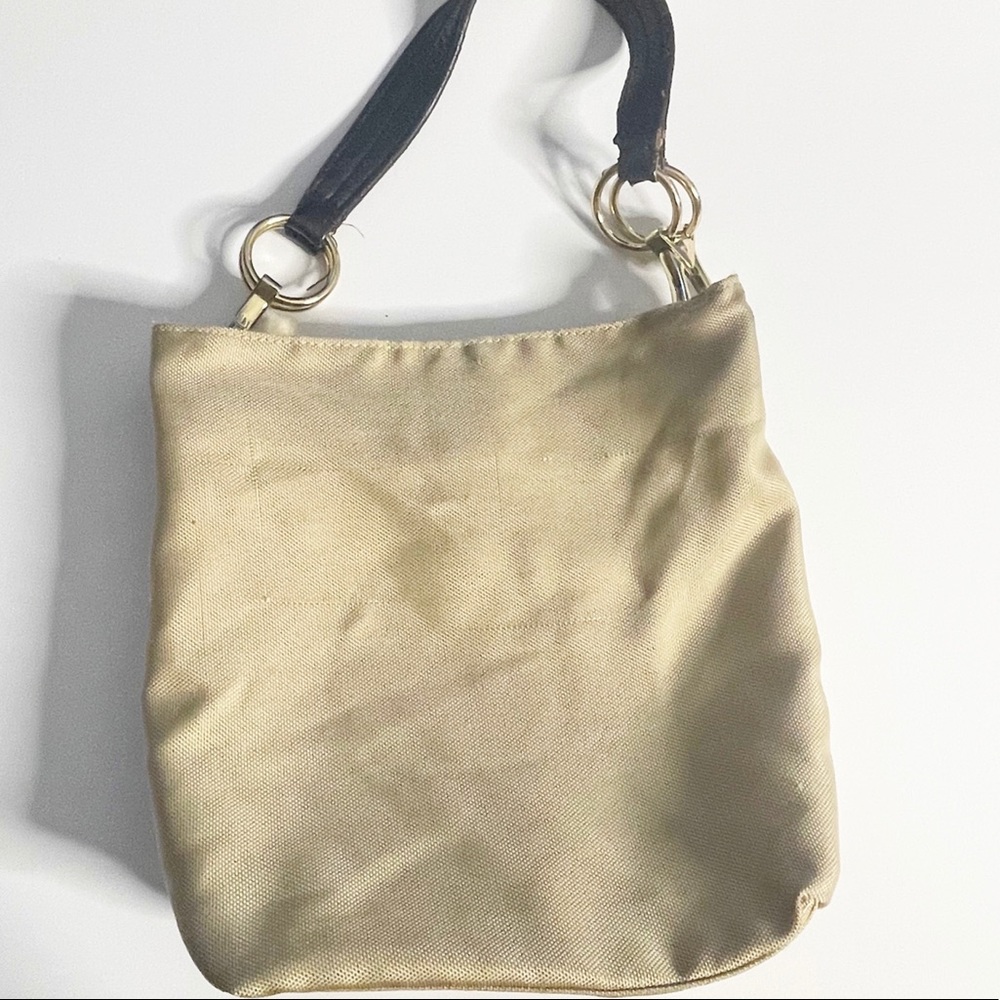 JPK Paris 75 gold nylon bucket bag